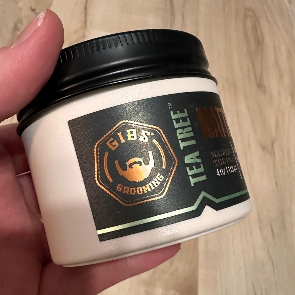 GIBS Tea Tree Matte Cream High Hold Matte‎ Finish 4 oz